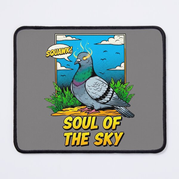 Item preview, Vintage Comic Art Powerful Pigeon Soul of the Sky designed and sold by SholoStudio.