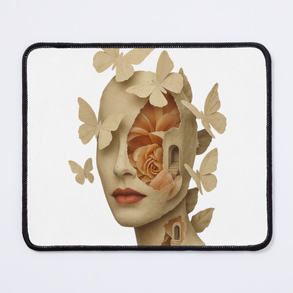Item preview, Floral Cascade Surreal Portrait designed and sold by Creative88Art.