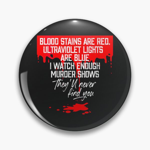 Item preview, Blood Stains Are Red designed and sold by BetterDesigns4U.
