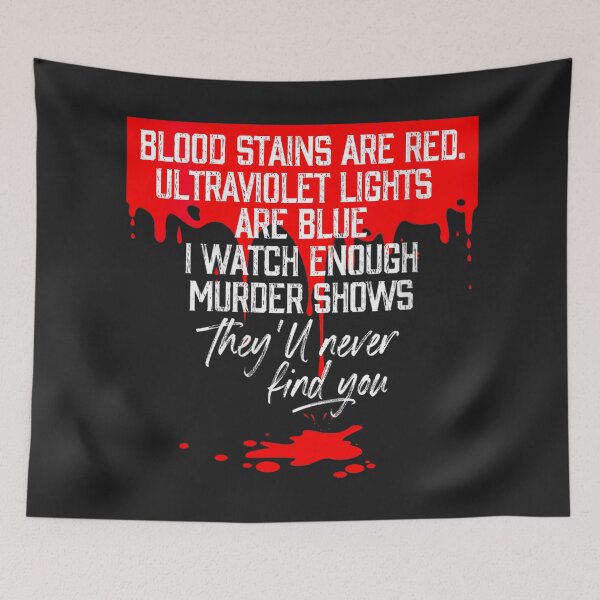 Item preview, Blood Stains Are Red designed and sold by BetterDesigns4U.