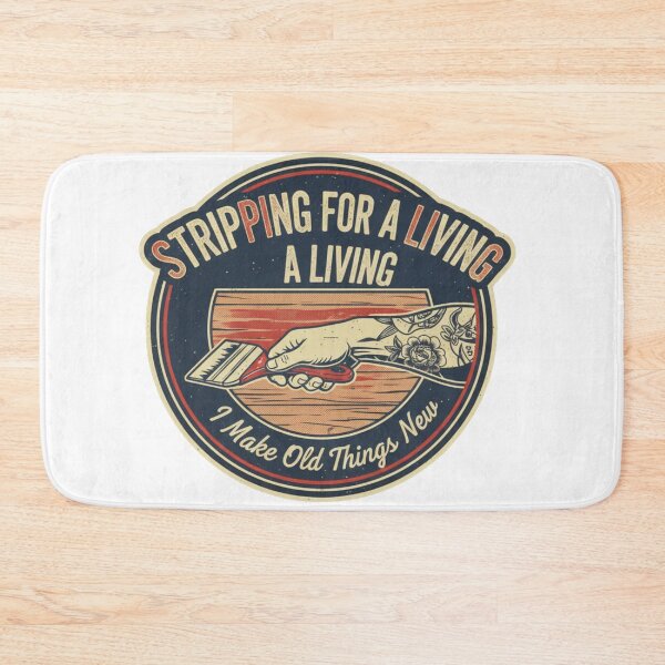 Item preview, Demolition Man - I Strip For A Living Funny Construction Worker Pun designed and sold by Wear Sculpt.