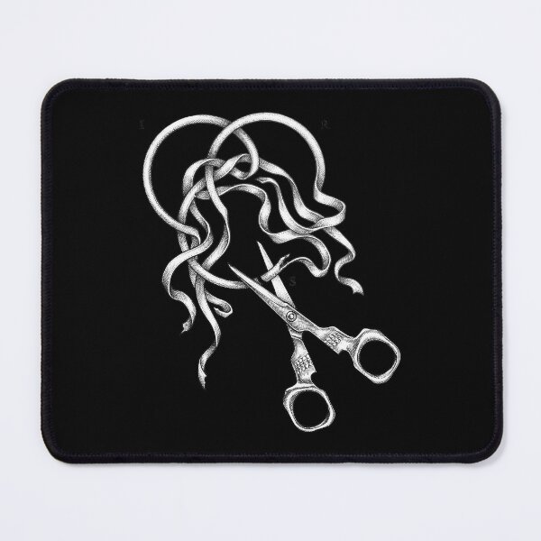 Item preview, Lacanian Ring Diagram with Symbolic Cut by Scissors designed and sold by Naux | Design & Illustration.