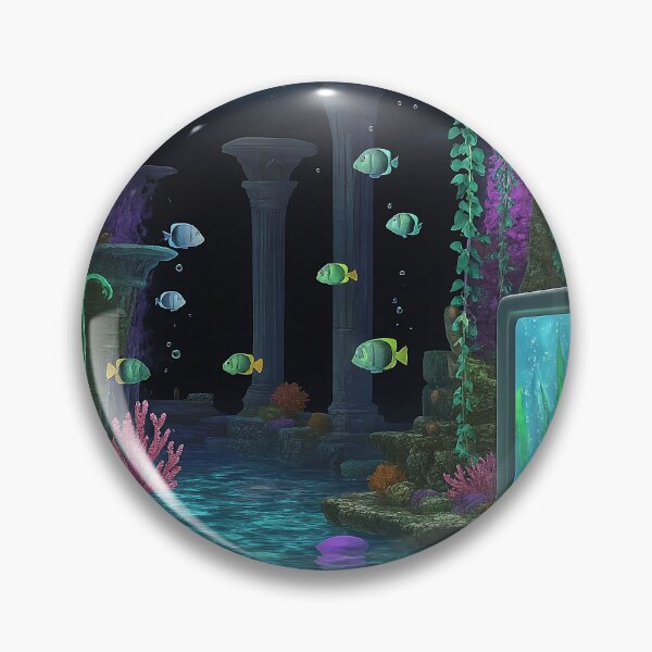 Item preview, Retro PC Underwater designed and sold by LGA-SHOP.