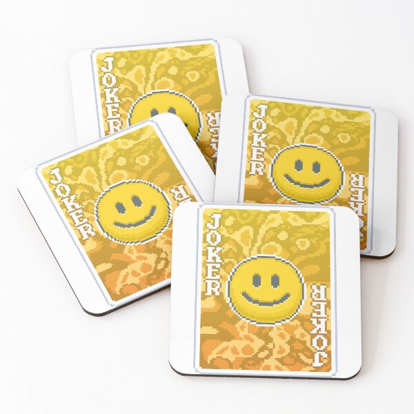Item preview, Smiley Face Joker Balatro designed and sold by Gautamaa.