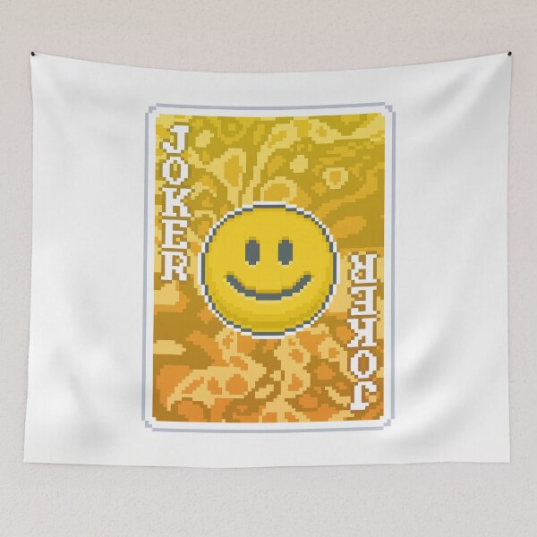 Item preview, Smiley Face Joker Balatro designed and sold by Gautamaa.