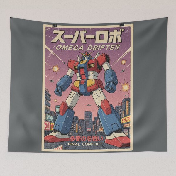 Item preview, Omega Drifter – Super Robo Final Conflict designed and sold by Tily360.