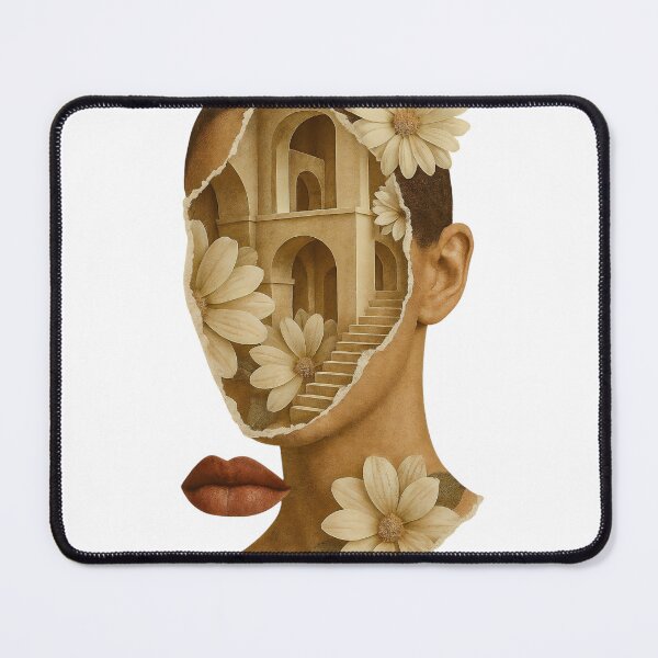 Item preview, Floral Architecture Headpiece Portrait designed and sold by Creative88Art.
