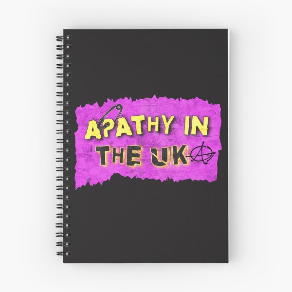 Item preview, Apathy in the UK – Punk Rock Anarchy designed and sold by PrintFanDesign.