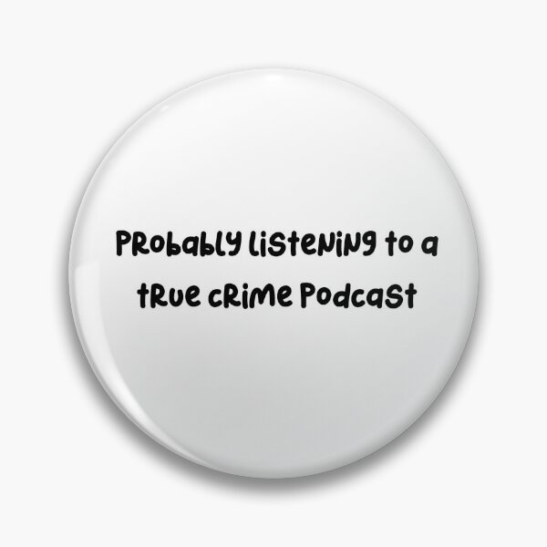 Item preview, true crime podcast— true crime sticker designed and sold by annagcrow.