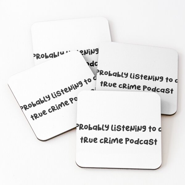 Item preview, true crime podcast— true crime sticker designed and sold by annagcrow.