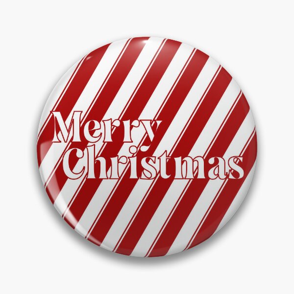 Item preview, Merry Christmas with Candy Cane Stripes designed and sold by Risa-C.