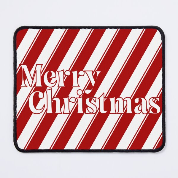 Item preview, Merry Christmas with Candy Cane Stripes designed and sold by Risa-C.