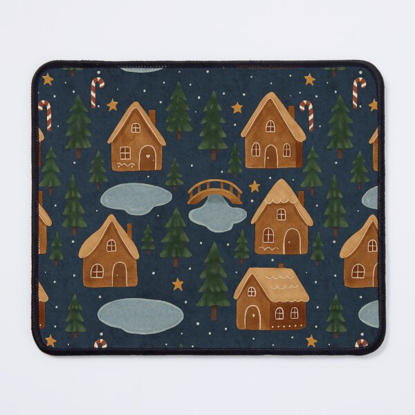 Item preview, Winter Gingerbread Village Pattern  designed and sold by Lacritsa .