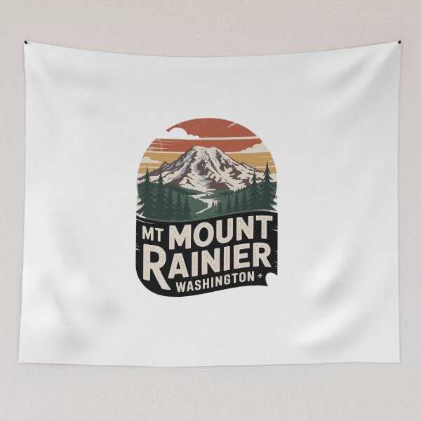Item preview,   MT MOUNT RAINIER WASHINGTON designed and sold by SHop25souka.