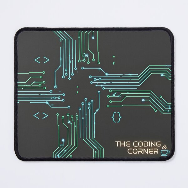 Item preview, The Coding Corner Mouse Pad designed and sold by thecodingcorner.
