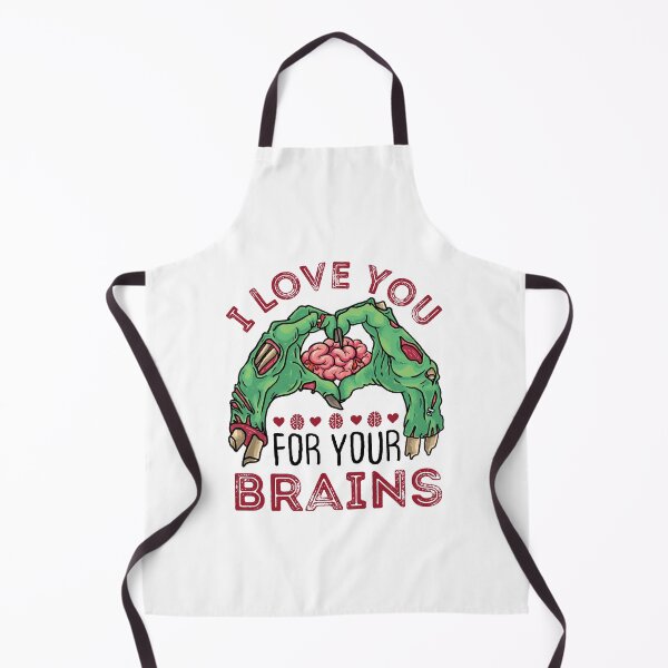 Item preview, I Love You for Your Brains Zombie Valentine's Day designed and sold by jaygo.