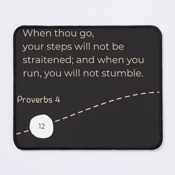 Item preview, Proverbs 4:12 designed and sold by Undonemadenew.