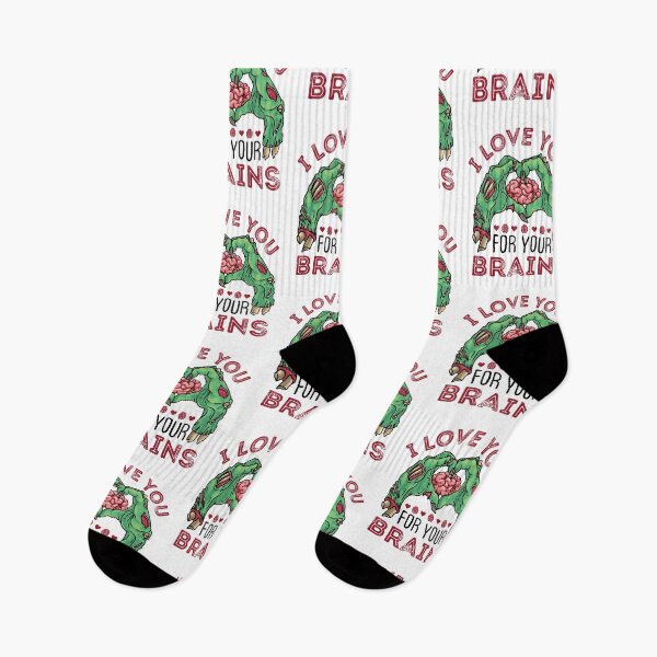 Item preview, I Love You for Your Brains Zombie Valentine's Day designed and sold by jaygo.