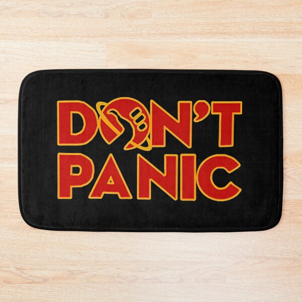 Item preview, Don't panic The Hitchhiker's Guide to the Galaxy  designed and sold by maik30.