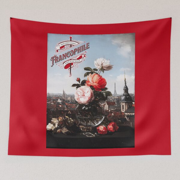 Item preview, Self-Proclaimed Francophile – Paris in My Pulse designed and sold by FrancophileFun.