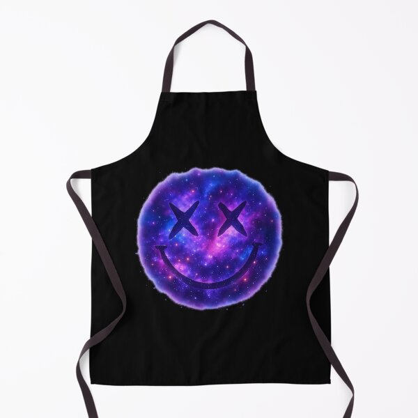 Artikelvorschau, Kosmisches Smiley – Nirvana-inspirierte Galaxy-Grunge-Fan-Art entworfen und verkauft von AddictiveDesign.