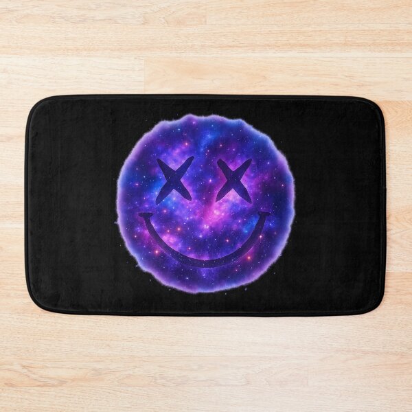 Item preview, Cosmic Smiley – Nirvana Inspired Galaxy Grunge Fan Art designed and sold by AddictiveDesign.