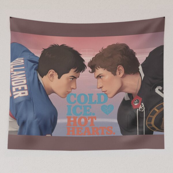 Item preview, Heated Rivalry Anime Face-Off Art designed and sold by THE JIZU SHOP.