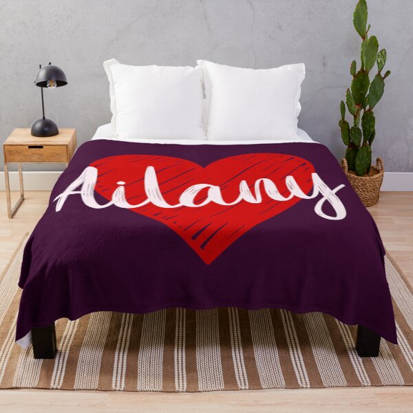 Item preview, Ailany Name Red Heart designed and sold by Jeallan Designs.