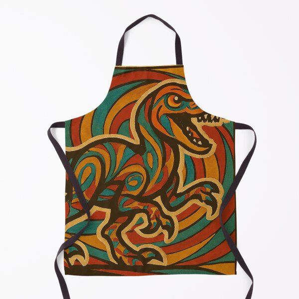 Item preview, Veliciraptor Art Deco Style of the Seventies designed and sold by JonelleTshirts.