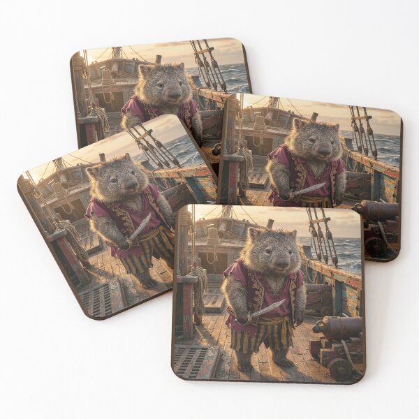 Item preview, Don't Trifle with this Wombat Pirate designed and sold by Tridentulus.