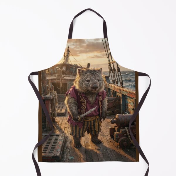 Item preview, Don't Trifle with this Wombat Pirate designed and sold by Tridentulus.