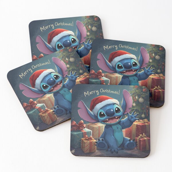 Item preview, Stitch Feliz en Navidad – Escena Kawaii con Regalos designed and sold by Dream Magic Co.