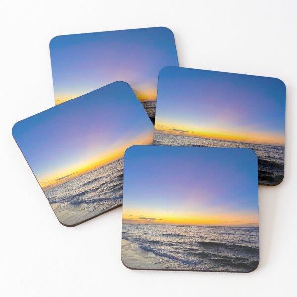 Item preview, Nature's Glow- Sunset Ocean Photograph designed and sold by Salty Colors Studio.
