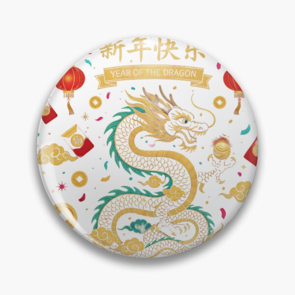 Item preview, Happy Chinese New Year - Elegant Year of the Dragon Celebration Design designed and sold by Wear Sculpt.