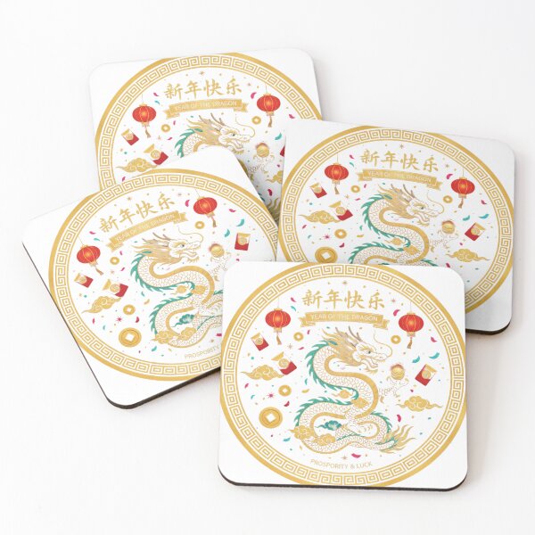 Item preview, Happy Chinese New Year - Elegant Year of the Dragon Celebration Design designed and sold by Wear Sculpt.