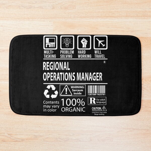 Item preview, Regional Operations Manager designed and sold by vanejamofedau.