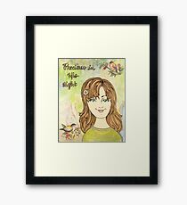 Precious in His Sight Framed Print