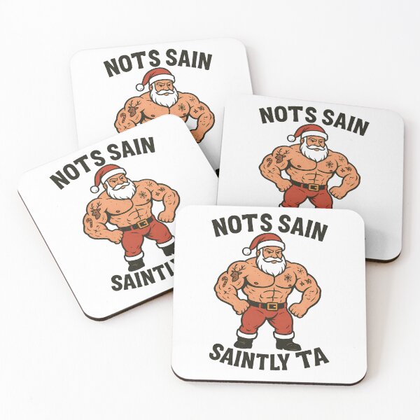 Item preview, Not So Saintly Santa designed and sold by Tactical Override.