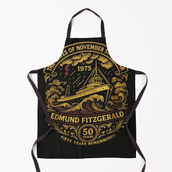 Item preview, Edmund Fitzgerald Ship 1975 Anniversary Great Lakes Tribute designed and sold by otaku.edwardj.