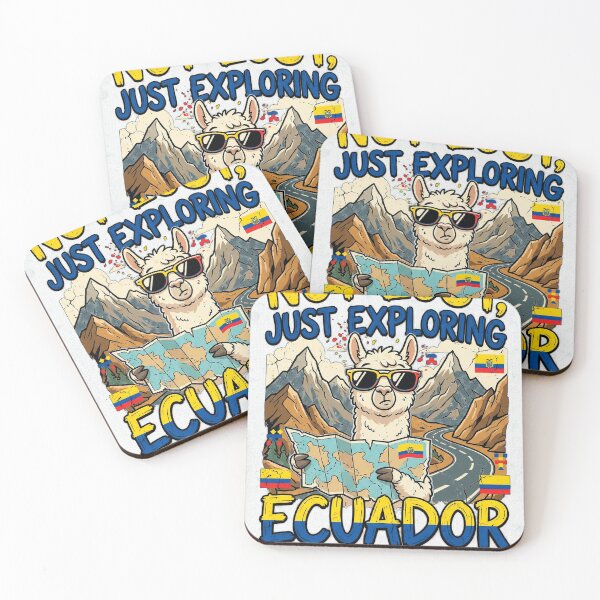 Item preview, I'm Not Lost, Just Exploring Ecuador Without GPS – Funny Llama designed and sold by misaru7.