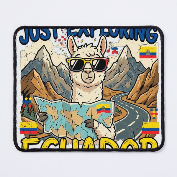 Item preview, I'm Not Lost, Just Exploring Ecuador Without GPS – Funny Llama designed and sold by misaru7.