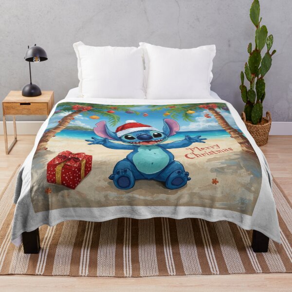 Artikelvorschau, Stitch Tropical Christmas – Weihnachtsstrand entworfen und verkauft von Dream Magic Co.