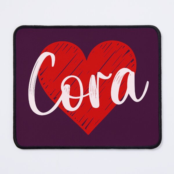 Item preview, Cora Name Red Heart  designed and sold by Jeallan Designs.