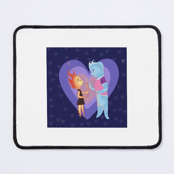 Item preview, Fire and Water Love T-Shirt designed and sold by Tomandjerry007.