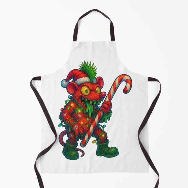 Item preview, Christmas Zombie Rat Monster designed and sold by AlexLineArt.