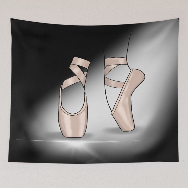 Item preview, Ballerina Ballet Shoes Pointe shoe  designed and sold by Kate Hyunsu Cho.
