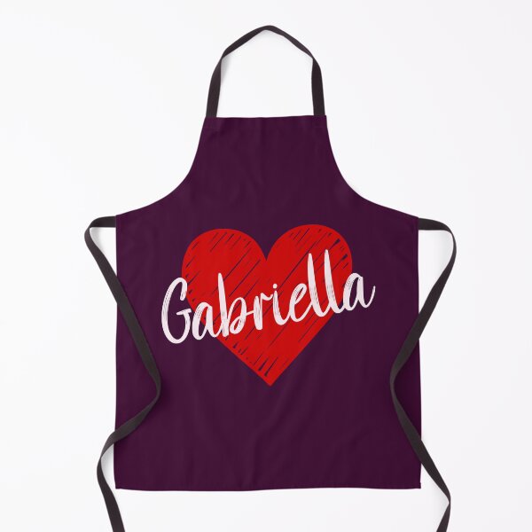 Item preview, Gabriella Name Red Heart designed and sold by Jeallan Designs.