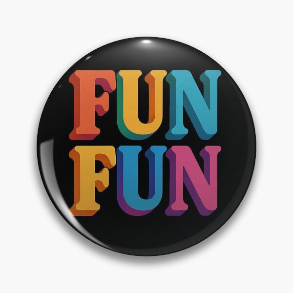 Item preview, Retro Colorful FUN Typography t-shirts designed and sold by pixelandpine.
