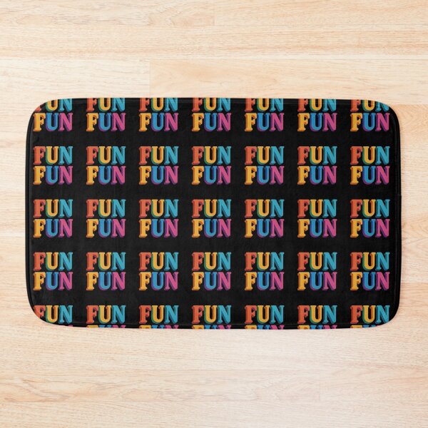 Item preview, Retro Colorful FUN Typography t-shirts designed and sold by pixelandpine.