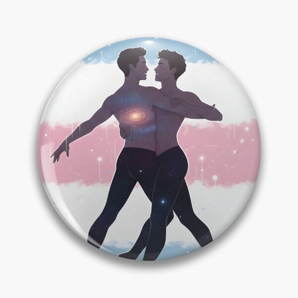 Item preview, Contemporary duet: male silhouettes in a tender, synchronized dance. designed and sold by Elando1212.